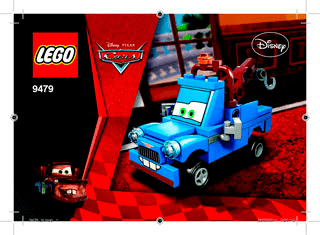 Preview for alternative construction for LEGO® Set 9479-1 - Number 1 BI 3001/32 - 9479 V29