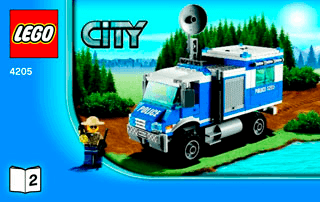 Preview for alternative construction for LEGO® Set 4205-1 - Number 5 BI 3004/80+4*- 4205 V29 2/3