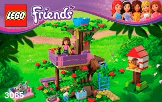 Preview for alternative construction for LEGO® Set 3065-1 - Number 2 BI 3004 60/3065 V39