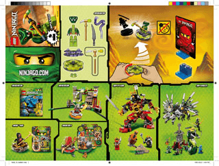 Preview for alternative construction for LEGO® Set 9569-1 - Number 1 BI 2002/ 2 - 9569 V29 1/2