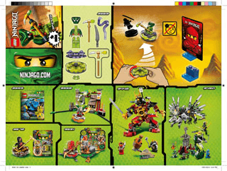 Preview for alternative construction for LEGO® Set 9569-1 - Number 3 BI 2002/ 2 - 9569 V39 1/2