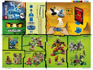 Preview for alternative construction for LEGO® Set 9570-1 - Number 1 BI 2002/ 2 - 9570 V29 1/2