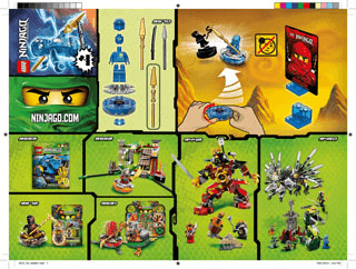Preview for alternative construction for LEGO® Set 9570-1 - Number 2 BI 2002/ 2 - 9570 V39 1/2