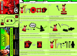 Preview for alternative construction for LEGO® Set 9571-1 - Number 4 BI 2002/ 2 - 9571 V39 2/2