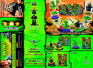 Preview for alternative construction for LEGO® Set 9551-1 - Number 2 BI 2002/ 2 - 9551 V29, V110