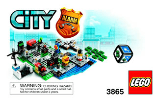 Preview for alternative construction for LEGO® Set 3865-1 - Number 1 BI 3004 60/3865 NA