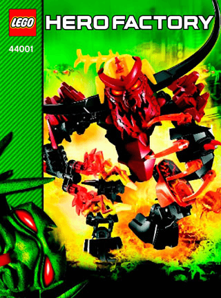 Preview for alternative construction for LEGO® Set 44001-1 - Number 1 BI 3022/32-65G-44001 V.29