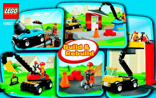 Preview for alternative construction for LEGO® Set 10657-1 - Number 1 BI 3003/24 -, 10657 V29