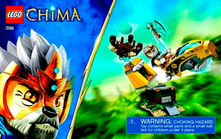 Preview for alternative construction for LEGO® Set 70108-1 - Number 2 BI 3003/36- 70108 V29/39