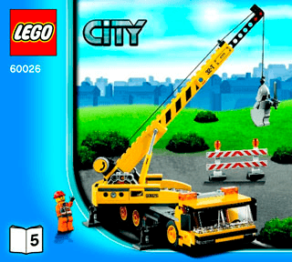 Preview for alternative construction for LEGO® Set 60026-1 - Number 7 BI 3017 / 80+4 - 65/115g, 60026 V29 5/5