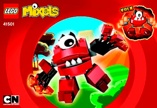 Preview for alternative construction for LEGO® Set 41501-1 - Number 1 BI 3001/24, 41501, V29