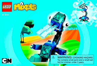 Preview for alternative construction for LEGO® Set 41510-1 - Number 2 BI 3001/20, 41510, V39