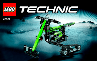 Preview for alternative construction for LEGO® Set 42021-1 - Number 1 BI 3004/40 - 42021 BOOK 2/2 V29