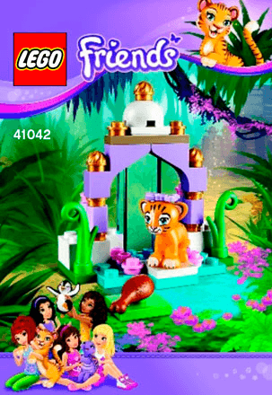 Preview for alternative construction for LEGO® Set 41042-1 - Number 1 BI 3001/20 - 41042 V29