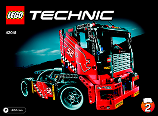 Preview for alternative construction for LEGO® Set 42041-1 - Number 2 BI 3006/48 - 42041 V29 2/2