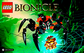 Preview for alternative construction for LEGO® Set 70790-1 - Number 1 BI 3004/40 -70790 V29