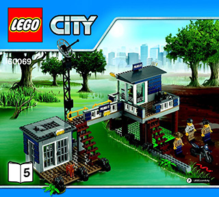 Preview for alternative construction for LEGO® Set 60069-1 - Number 5 BI 3017 / 60+4 - 65/115g - 60069 v29 5/6