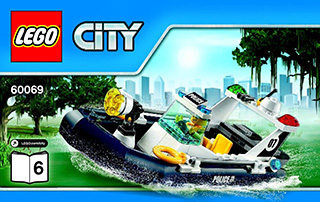 Preview for alternative construction for LEGO® Set 60069-1 - Number 6 BI 3004/32 - 60069 V29 6/6