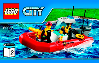 Preview for alternative construction for LEGO® Set 60086-1 - Number 4 BI 3004/32 -60086 V29 2/3