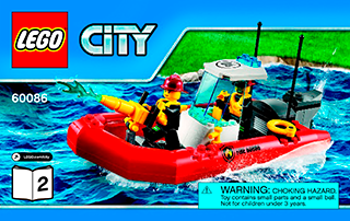 Preview for alternative construction for LEGO® Set 60086-1 - Number 5 BI 3004/32 -60086 V39 2/3