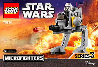 Preview for alternative construction for LEGO® Set 75130-1 - Number 1 BI 3001/24 - 75130 V29