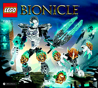 Preview for alternative construction for LEGO® Set 71311-1 - Number 1 BI 3017/36 - 65g, 71311 V29