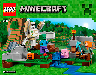 Lego 21123 Żelazny golem, Klocki LEGO Minecraft - MojeKlocki24