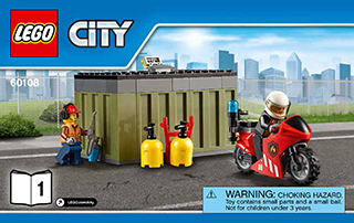 Preview for alternative construction for LEGO® Set 60108-1 - Number 2 BI 3004/32, 60108 1/1 V 39