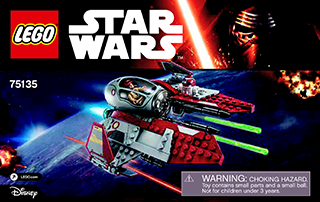 Preview for alternative construction for LEGO® Set 75135-1 - Number 2 BI 3004/68+4*- 75135 V39