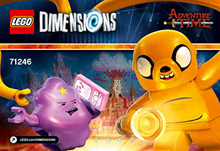 Preview for alternative construction for LEGO® Set 71246-1 - Number 1 BI 3001/16 - 71246 V110