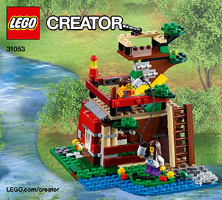 Preview for alternative construction for LEGO® Set 31053-1 - Number 3 BI 3017/60+4/65+115G, 31053 2/3 V39