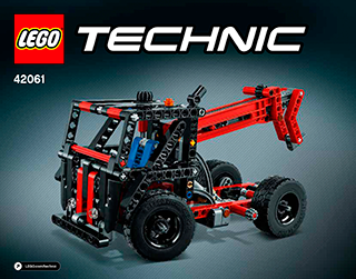 Preview for alternative construction for LEGO® Set 42061-1 - Number 3 BI 3018/68+4/65+115G, 42061 2/2 V39