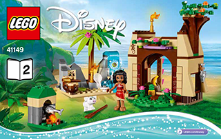 Preview for alternative construction for LEGO® Set 41149-1 - Number 3 BI 3003, 52/65G, 41149 2/2 V29