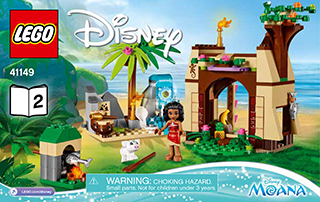 Preview for alternative construction for LEGO® Set 41149-1 - Number 4 BI 3003, 52/65G, 41149 2/2 V39