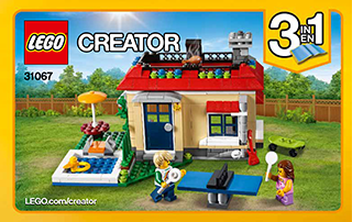 Preview for alternative construction for LEGO® Set 31067-1 - Number 2 BI 3004, 196+4/65+200G, 31067 V39