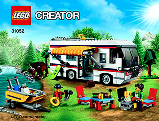 Preview for alternative construction for LEGO® Set 31052-1 - Number 2 BI 3019/272+4/65+200G, 31052 V29