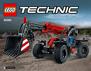 Preview for alternative construction for LEGO® Set 42061-1 - Number 4 BI 3018/80+4/65+115, 42061 1/2 V29