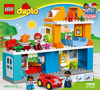 Preview for alternative construction for LEGO® Set 10835-1 - Number 2 BI 3017, 32/65G, 10835 V29