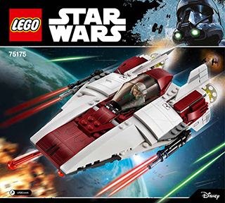Preview for alternative construction for LEGO® Set 75175-1 - Number 2 BI 3017 64+4 65, 115G, 75175 V29