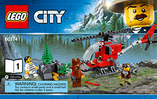 Lego 60174 Górski posterunek policji, Klocki LEGO City -