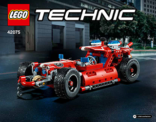 Preview for alternative construction for LEGO® Set 42075-1 - Number 2 BI 3018, 92+4/65+200G, 42075 V39 2/2