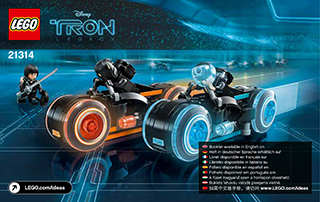 Preview for alternative construction for LEGO® Set 21314-1 - Number 1 BI 3004/64+4-65, 21314 V.29