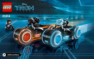 Preview for alternative construction for LEGO® Set 21314-1 - Number 2 BI 3004/72+4, 21314 V.39