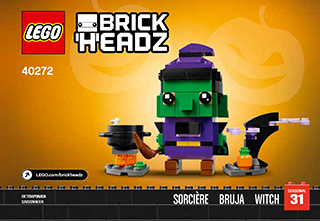 Preview for alternative construction for LEGO® Set 40272-1 - Number 2 BI 3001, 48/65G, 40272 V39