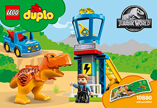 Preview for alternative construction for LEGO® Set 10880-1 - Number 1 BI 3001, 12/65G, 10880 V29