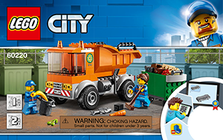 Preview for alternative construction for LEGO® Set 60220-1 - Number 2 BI 3004/40, 60220 V39
