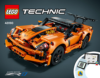 Preview for alternative construction for LEGO® Set 42093-1 - Number 2 BI 3018, 144+4/65+200G, 42093 V39