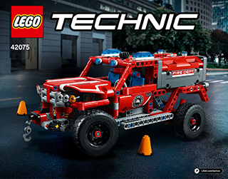 Preview for alternative construction for LEGO® Set 42075-1 - Number 4 BI 3018, 112+4/65+200G, 42075 V39 1/2