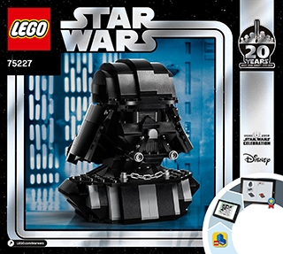 Preview for alternative construction for LEGO® Set 75227-1 - Number 1 BI 3106, 72+4/65+115G, 75227 V39