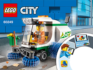 Preview for alternative construction for LEGO® Set 60249-1 - Number 1 BI 3102, 48/65G, 60249 V29